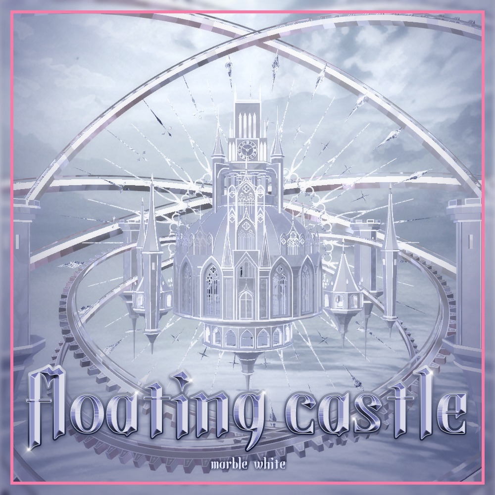 【3Dモデル＆ワールド】 FloatingCastle｜浮遊城 image