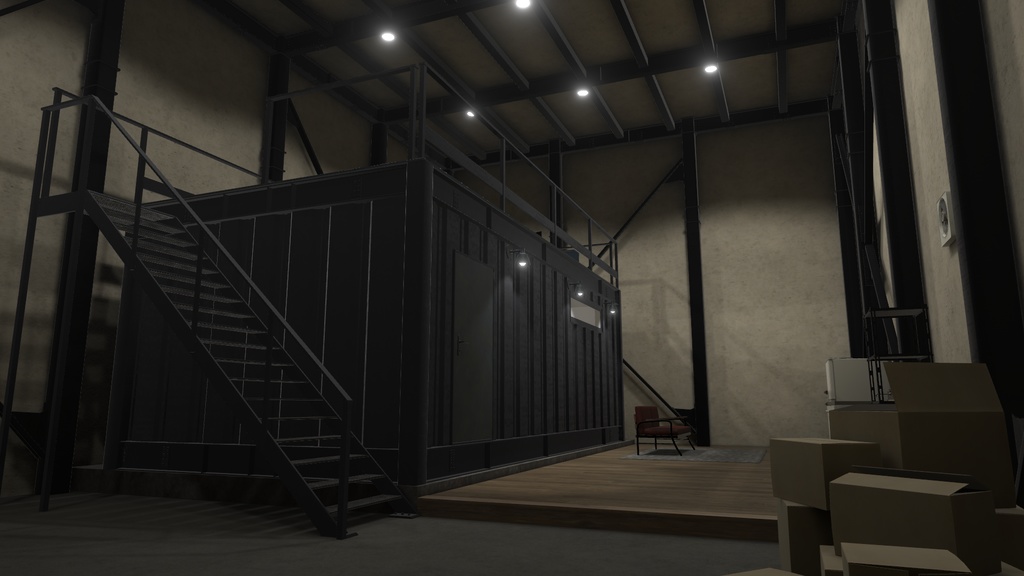 [3DWorld]Industrial container house image