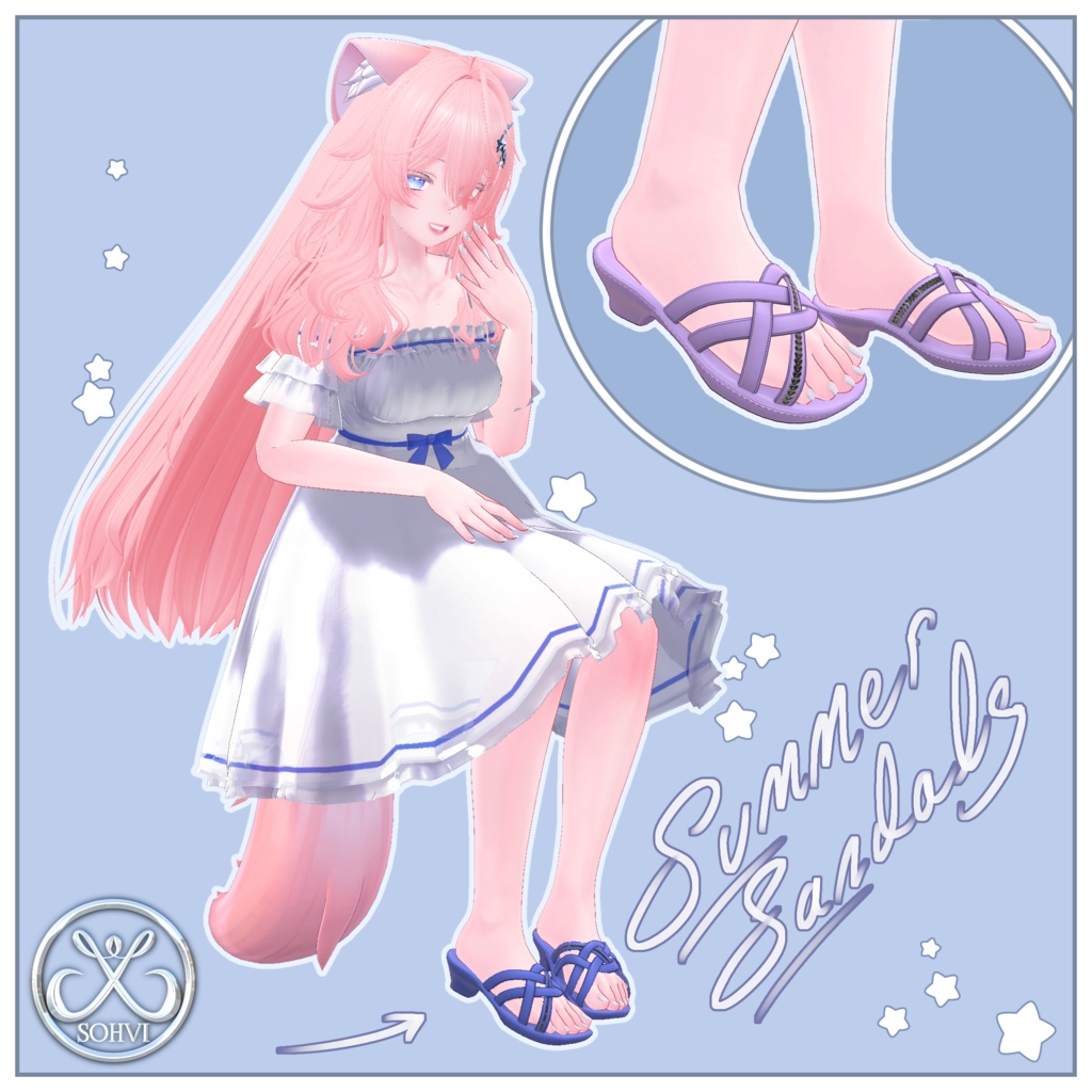 Summer Sandals for Moe 萌 image