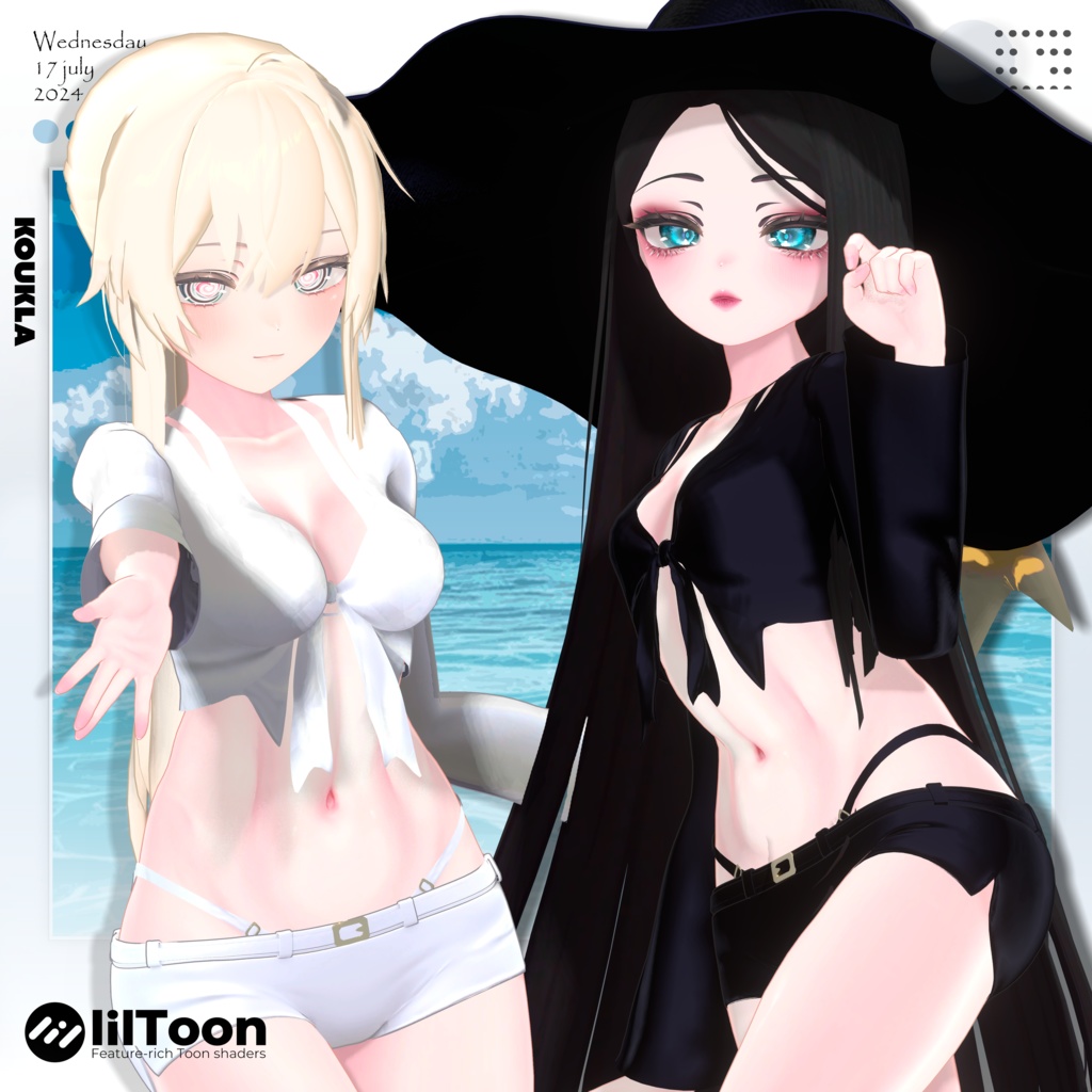 【マヌカの究極のビーチウェアエレガンス】🏖️ Manuka's Ultimate Beachwear Elegance🌴 image
