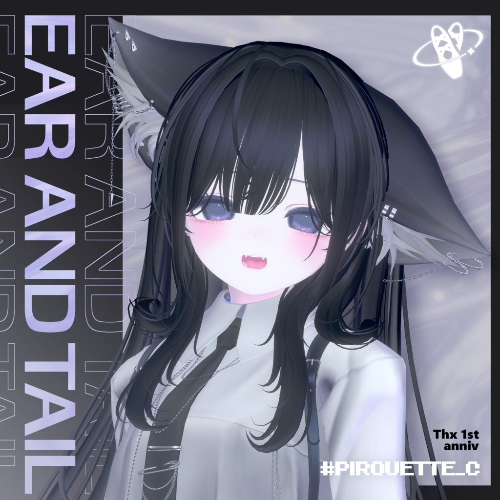 Thx 1st ear and tail 【VRChat】 image