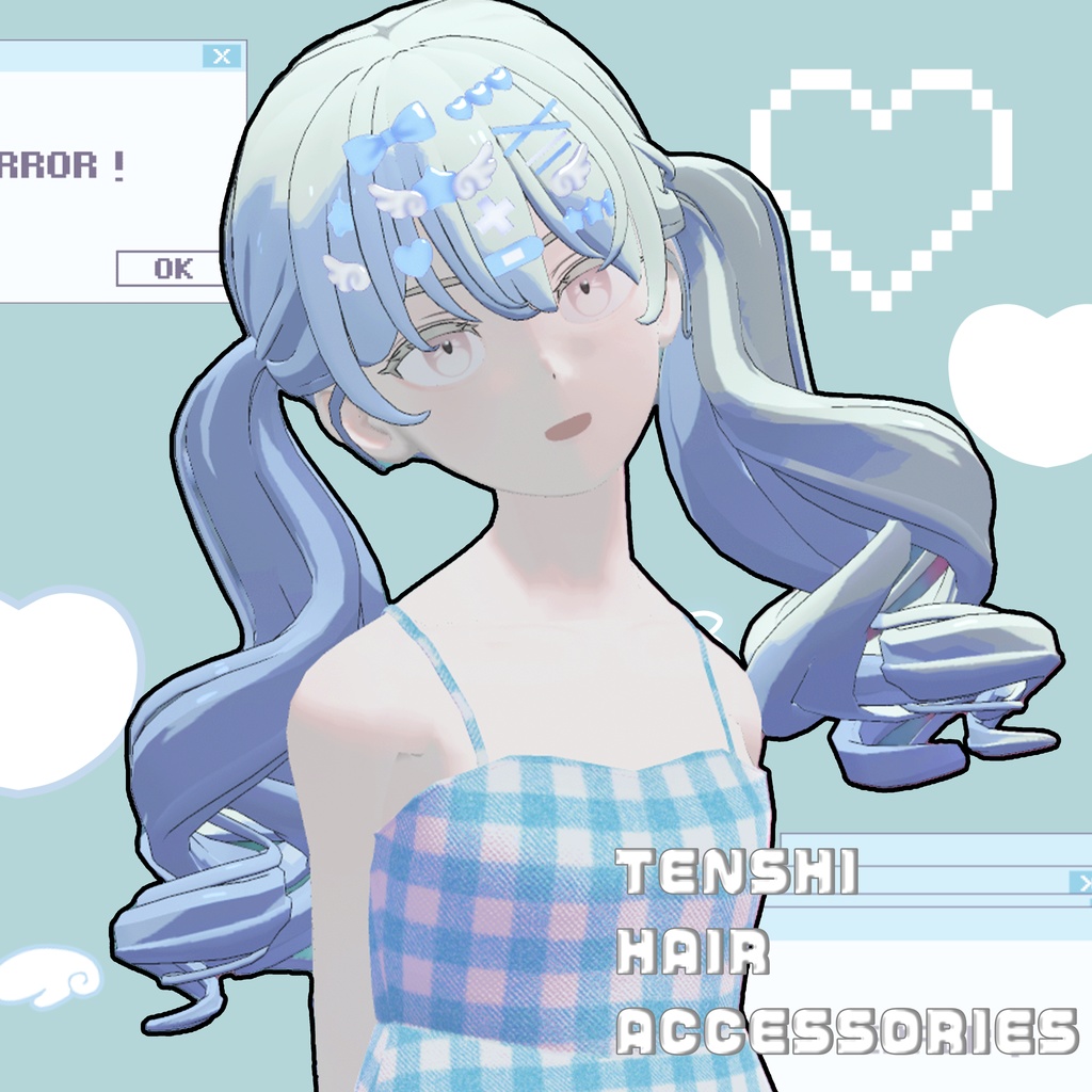 tenshi hair accessories image