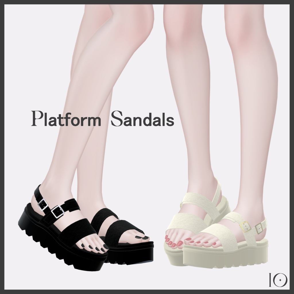 【森羅・Lowtus対応】Platform sandals image