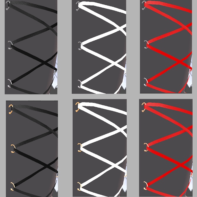 【仙猫_豺狼対応】コルセットピアス【MA設定済み】 image