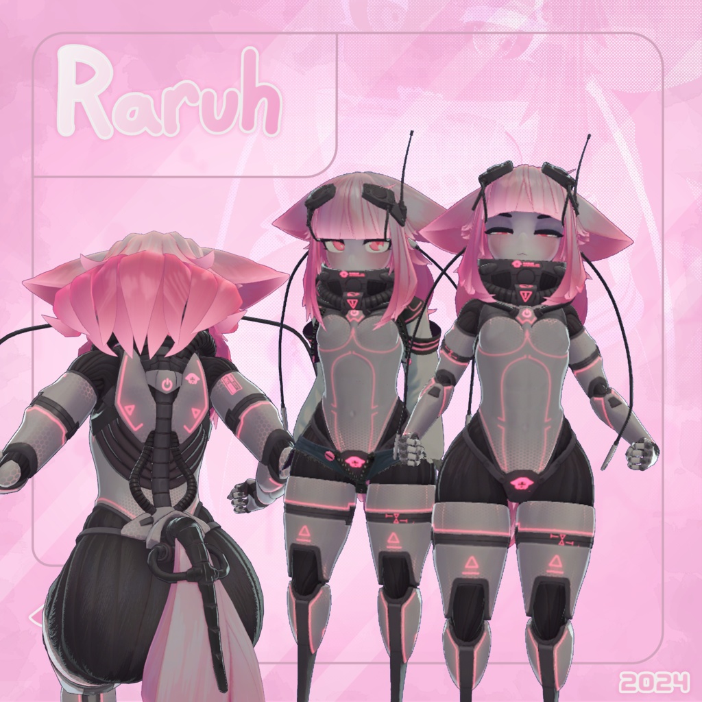 Raruh- Zx Model male torso image