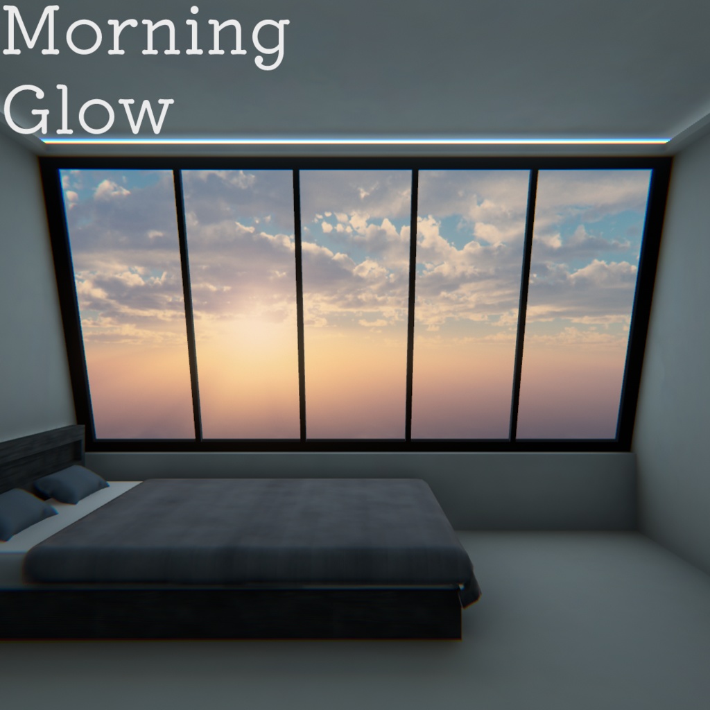 【VRC向けワールド】MorningGlow v0.1 image