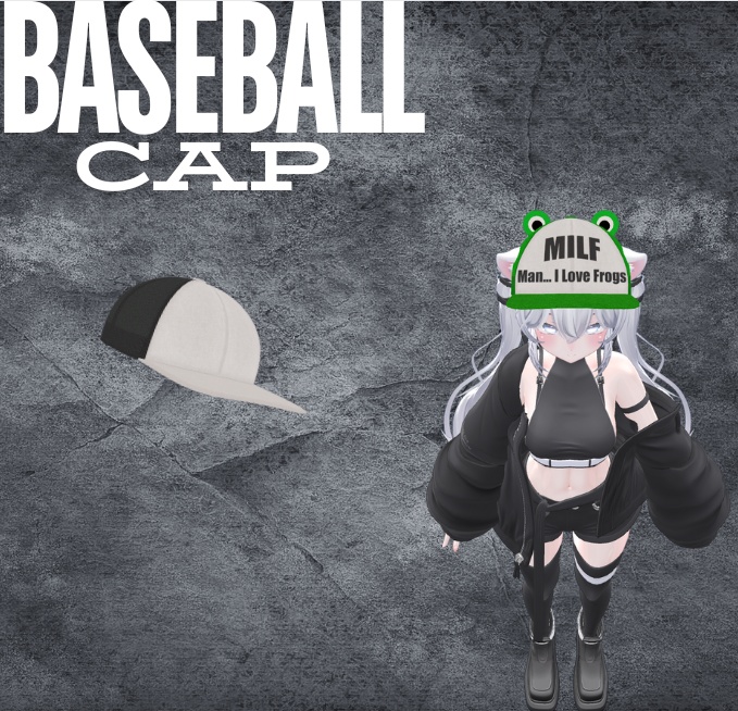 Baseball Cap | 野球帽 | VrChat image