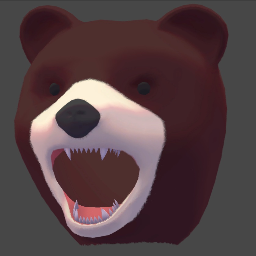 熊・クマの被り物 / あるいはクマのマスク「クマスク」【四足歩行炒飯対応】 image