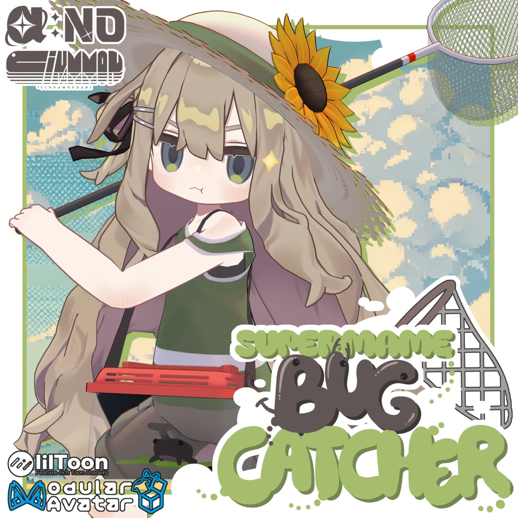 🦋ALPHANO#SUPER_MAME_BugCatcher🦋 For Kipfel, mamehinata, BAMi, clonka, Uzuruha, MameFriends, image