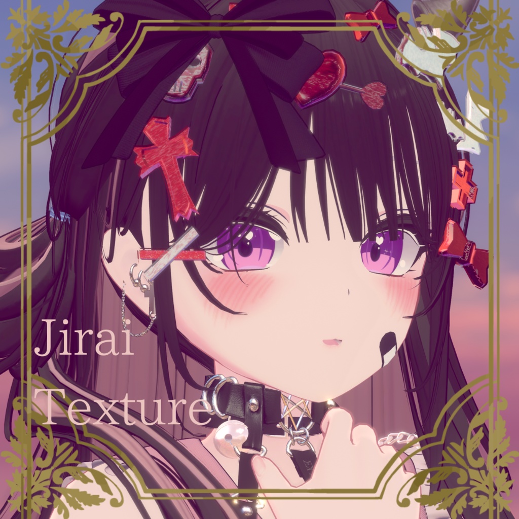 アニメにいそうな地雷系ヒロイン風EyeTexture image