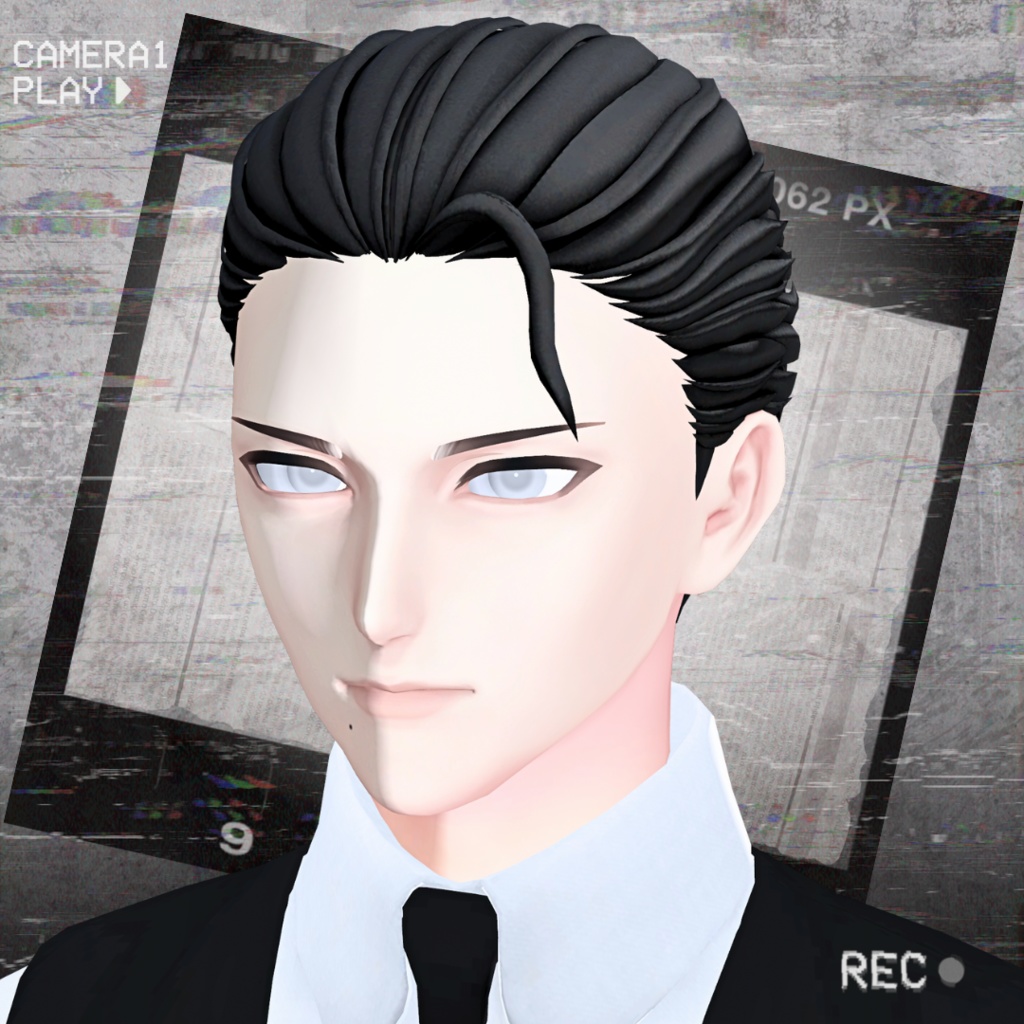 【5avater】オールバック image