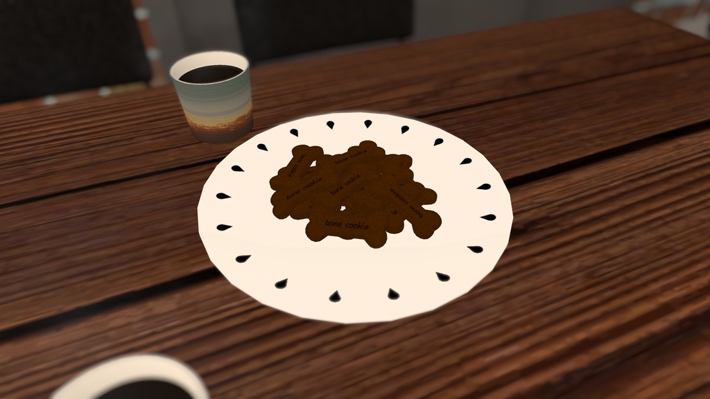 骨クッキー【ワールド向け】【キプフェル対応】 image