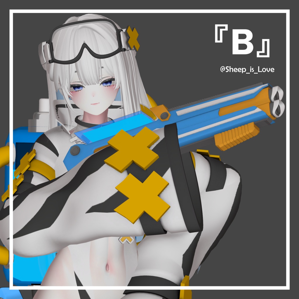 ✨ For 9 Avatars ✨ 『 FLEXTION 』 - 『 B 』 image