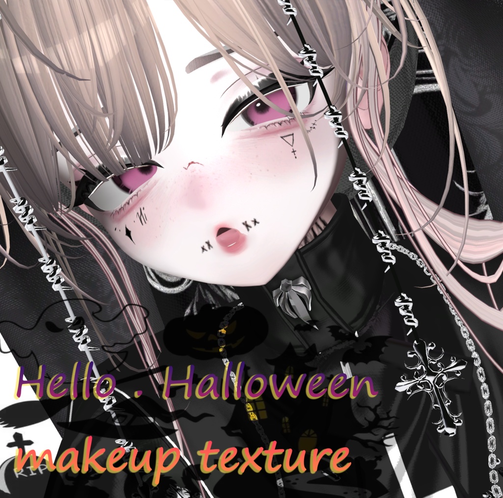 ♥HelloHalloween🎃 makeup texture（sio only)♥ image