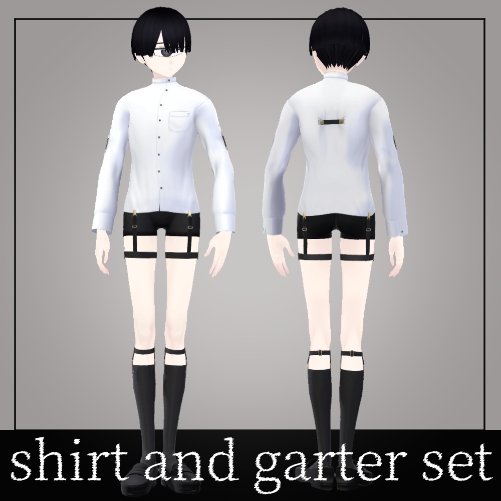 Shirt Garter & Bunny Boy image