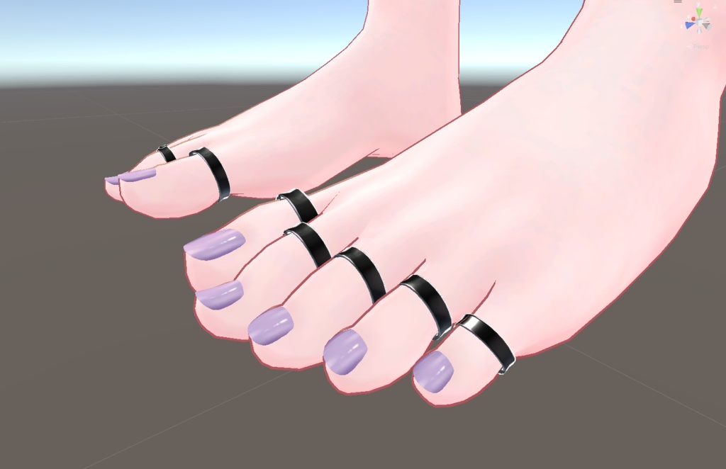 Moe Toe Rings image