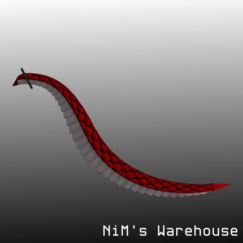 [無料]とあるドラゴンの尻尾のレプリカ image