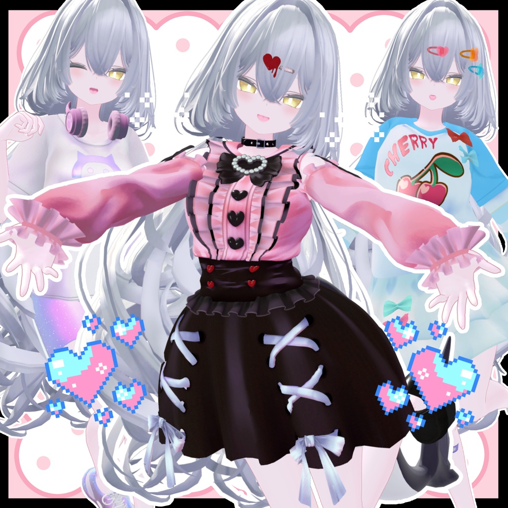 【改変セット】ルルネちゃん３点セット #MeltyWear 【MA対応】 image