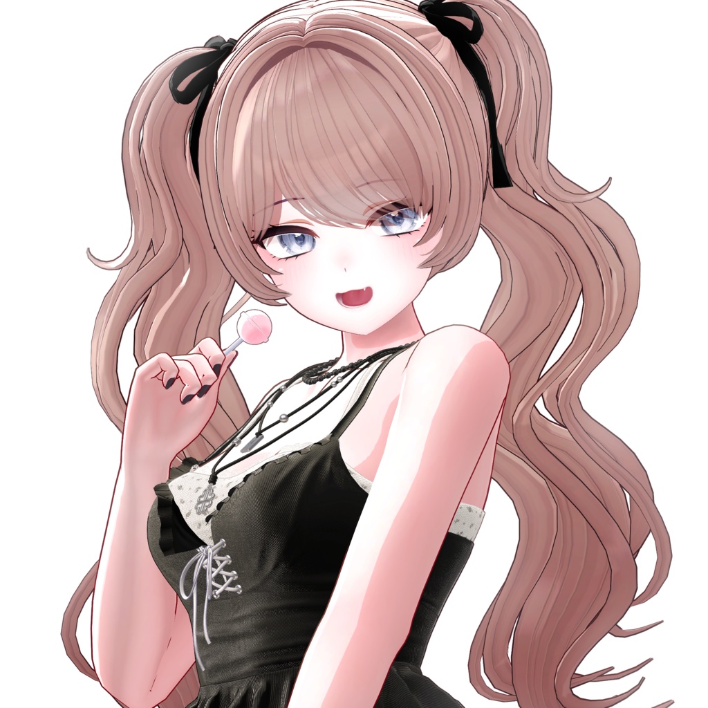Wavy twintails image