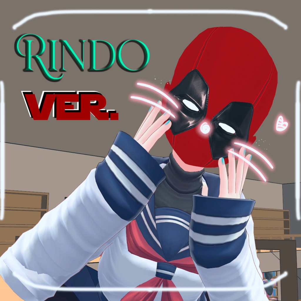 ✨Deadpool mask - RINDO VER. image