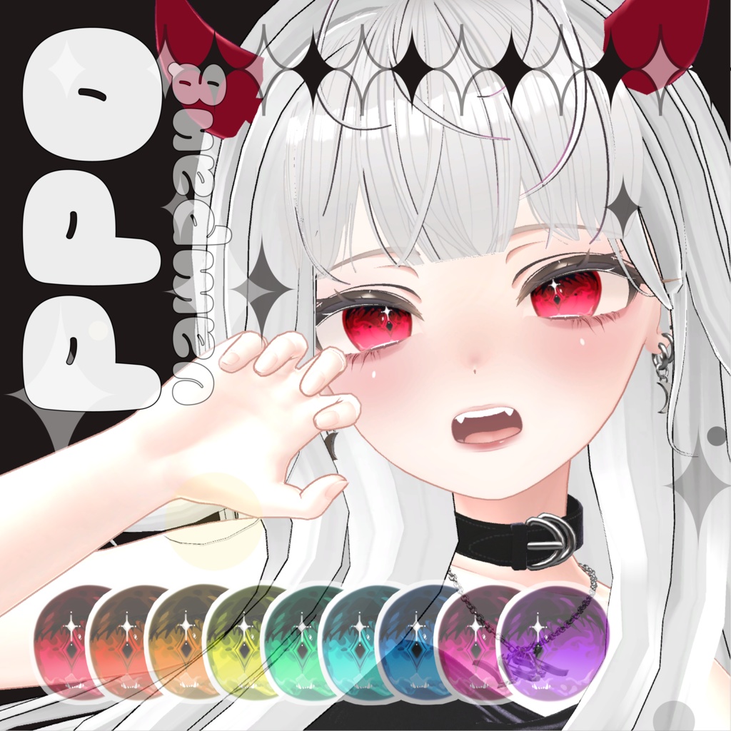 manuka_ppovampang_eye_Lens&facemakeup_texture image