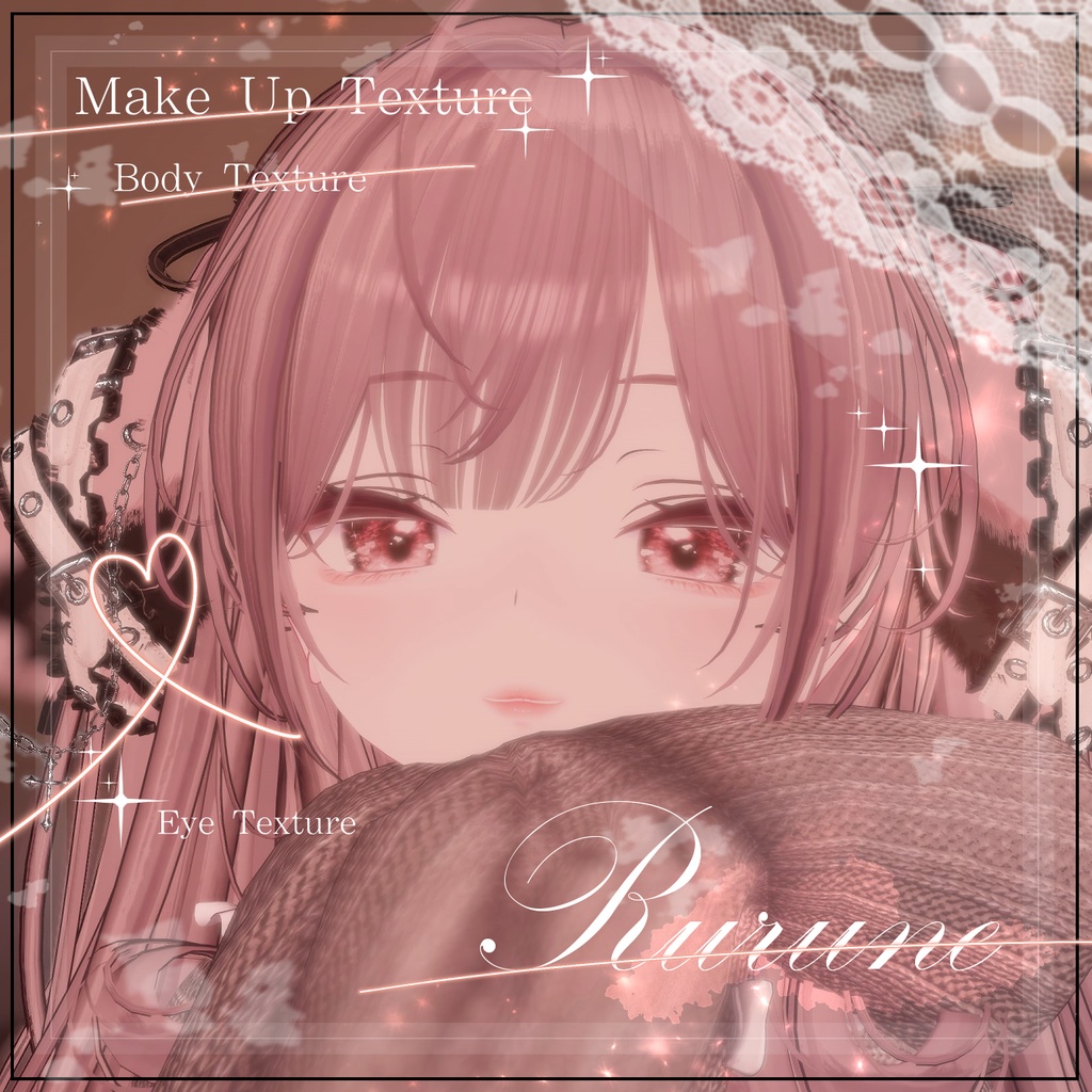 【ルルネ×Rurune】- Face Change + Eyes Change(6 colors) + Body Change image