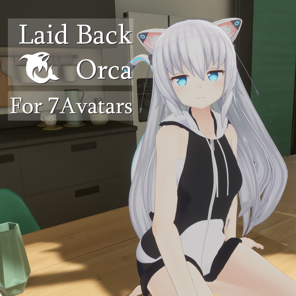 【無料】Laid-Back Orca【7アバター対応】 image