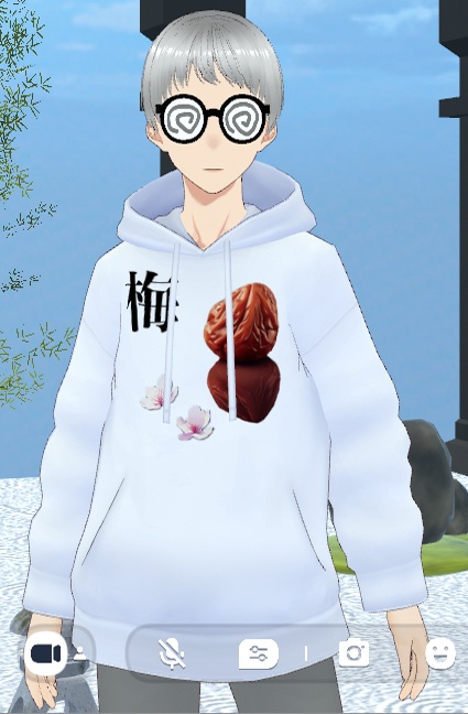 梅干しパーカー image