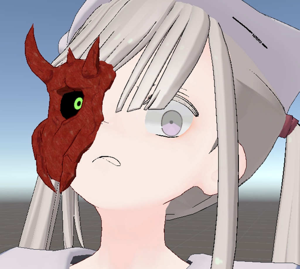 【無料】黒魔女のマスク image