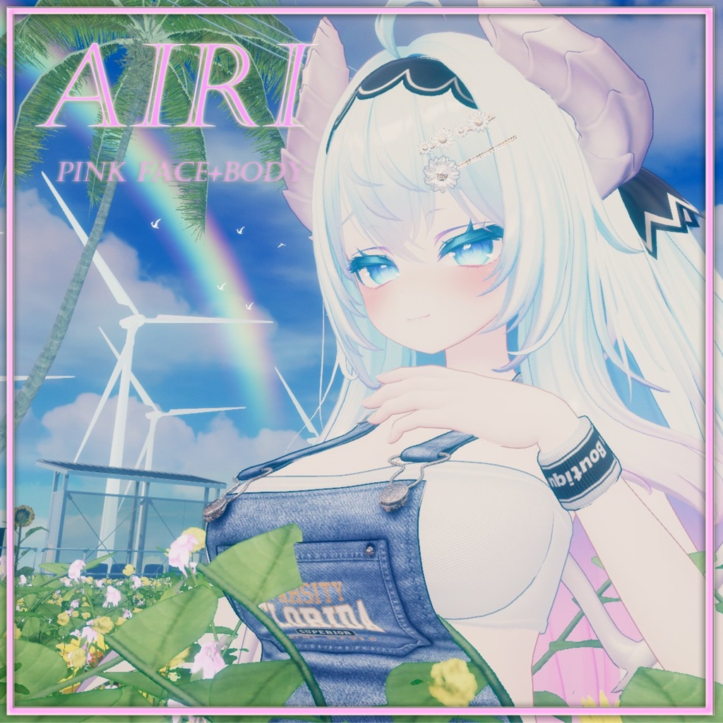 【Free】愛莉 Airi 専用-Pink Body Texture image