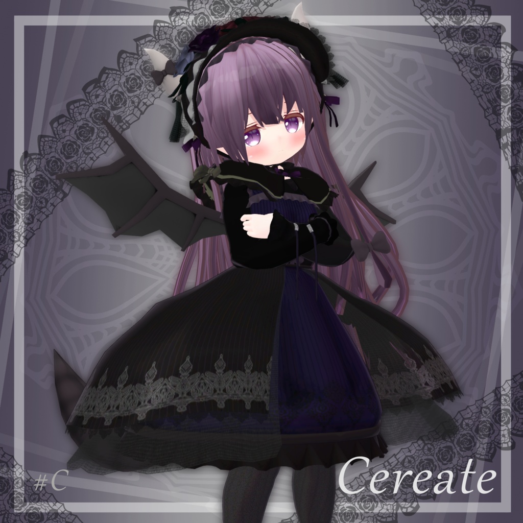 【Free-無料-】衣装#C（セレアーテ、ふうみ、なつひ対応） -Cloth#C (For Cereate,Fumi,Natsuhi)- image
