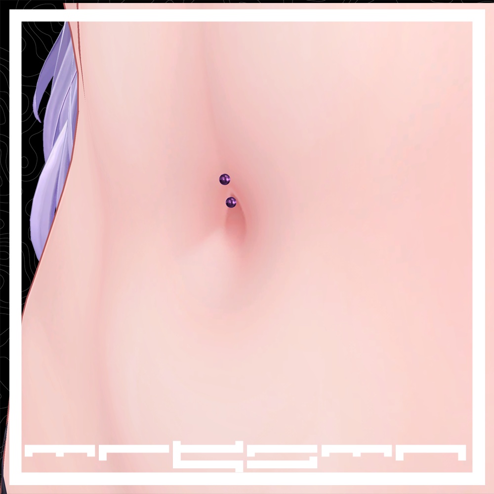 AIRI 「愛莉」 おへそのピアス -  배꼽 피어싱 - Navel Piercing image