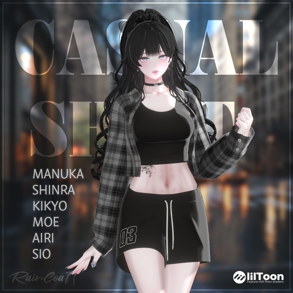 [6 アバター対応] Casual Shirt image