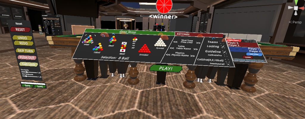 [無料]ビリヤードテーブル Pool table 自動翻訳  Ranking System(UdonChips 对应) image