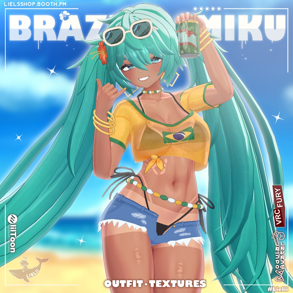 ☀️ Brazil Miku 🌸 VOL.2 【11avatars】 image