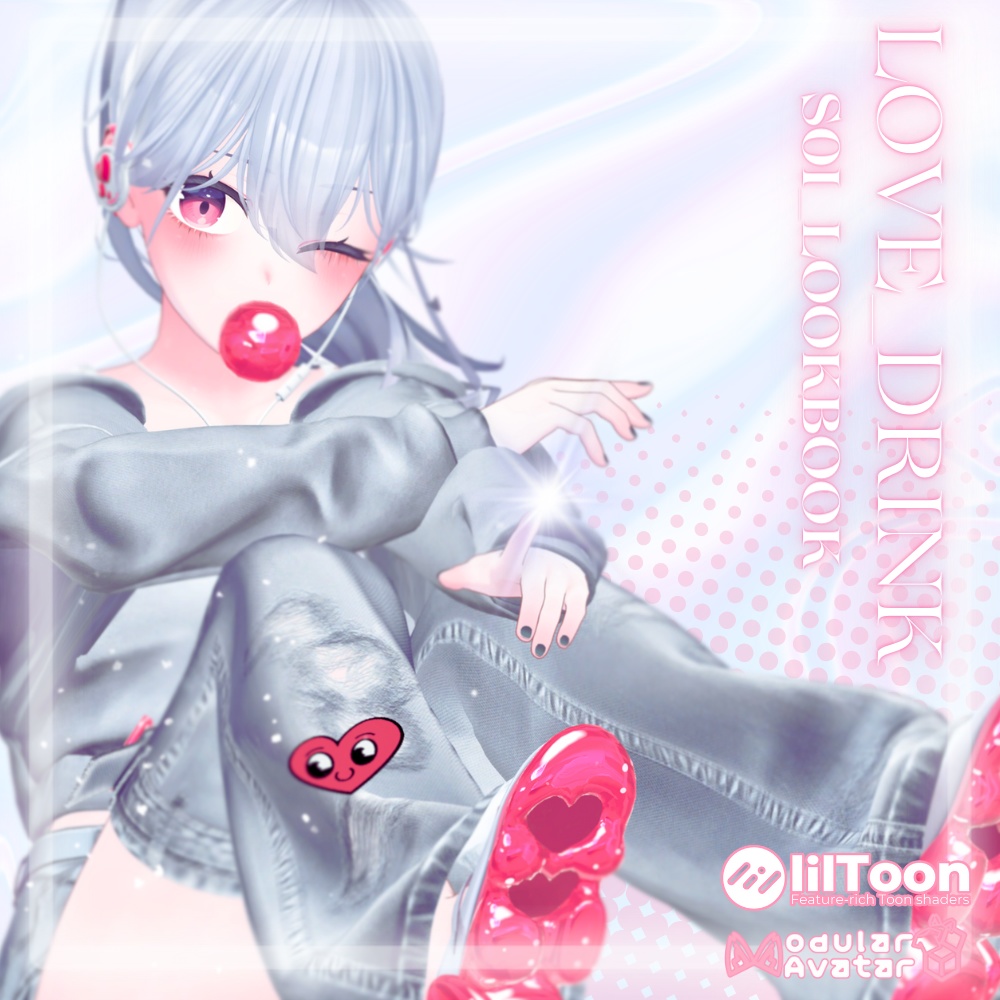 💗【On Sale !! 10アバター対応】 Love_Drink With S0i Lookbook 💗 image