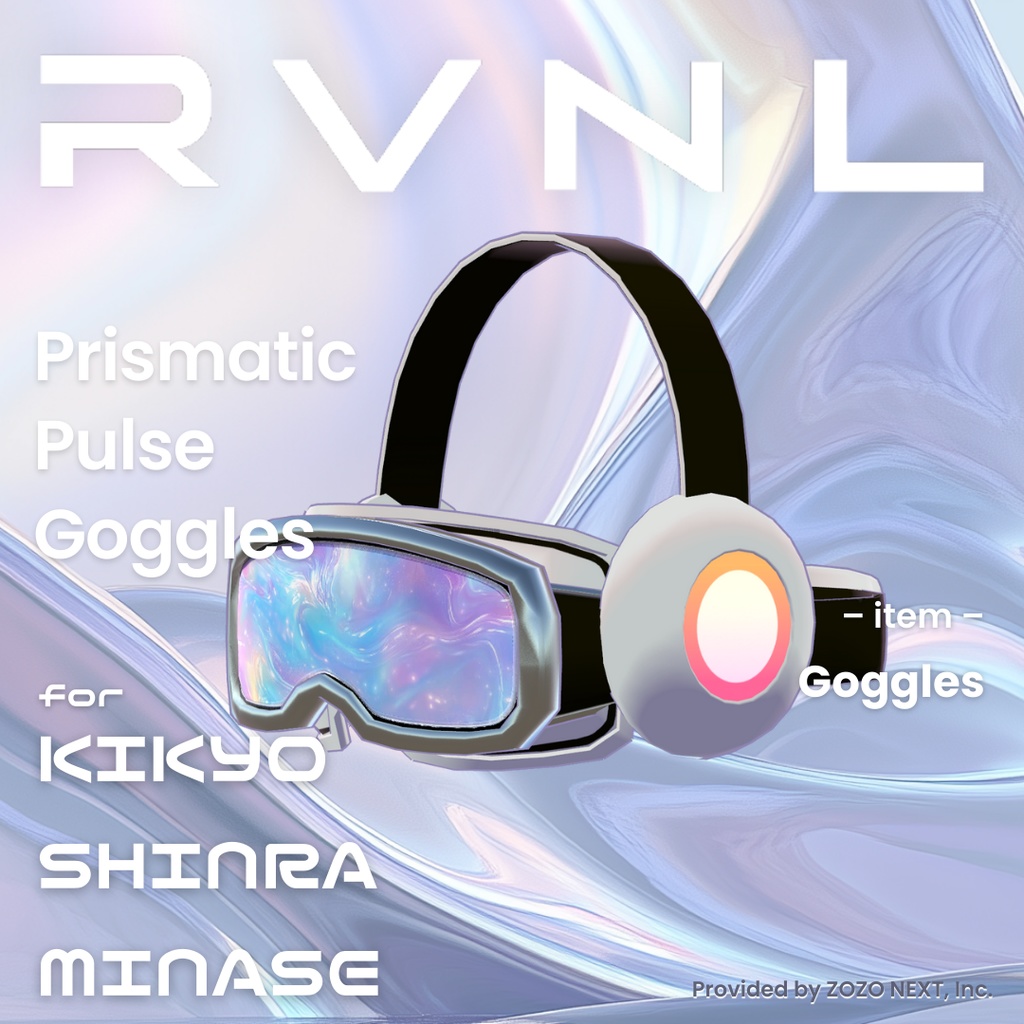 【3体対応】Prismatic Pulse Goggles：VRゴーグル 単体〈REVINAL〉 image