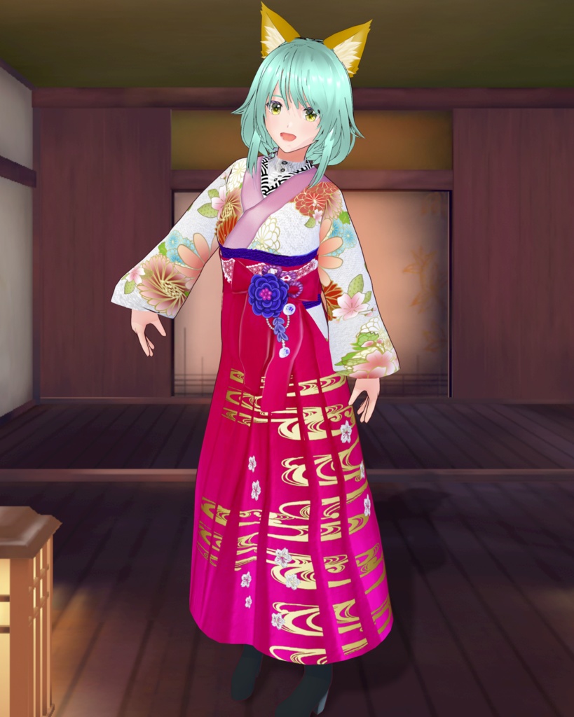 袴シリーズブーツセット　恋する春 image