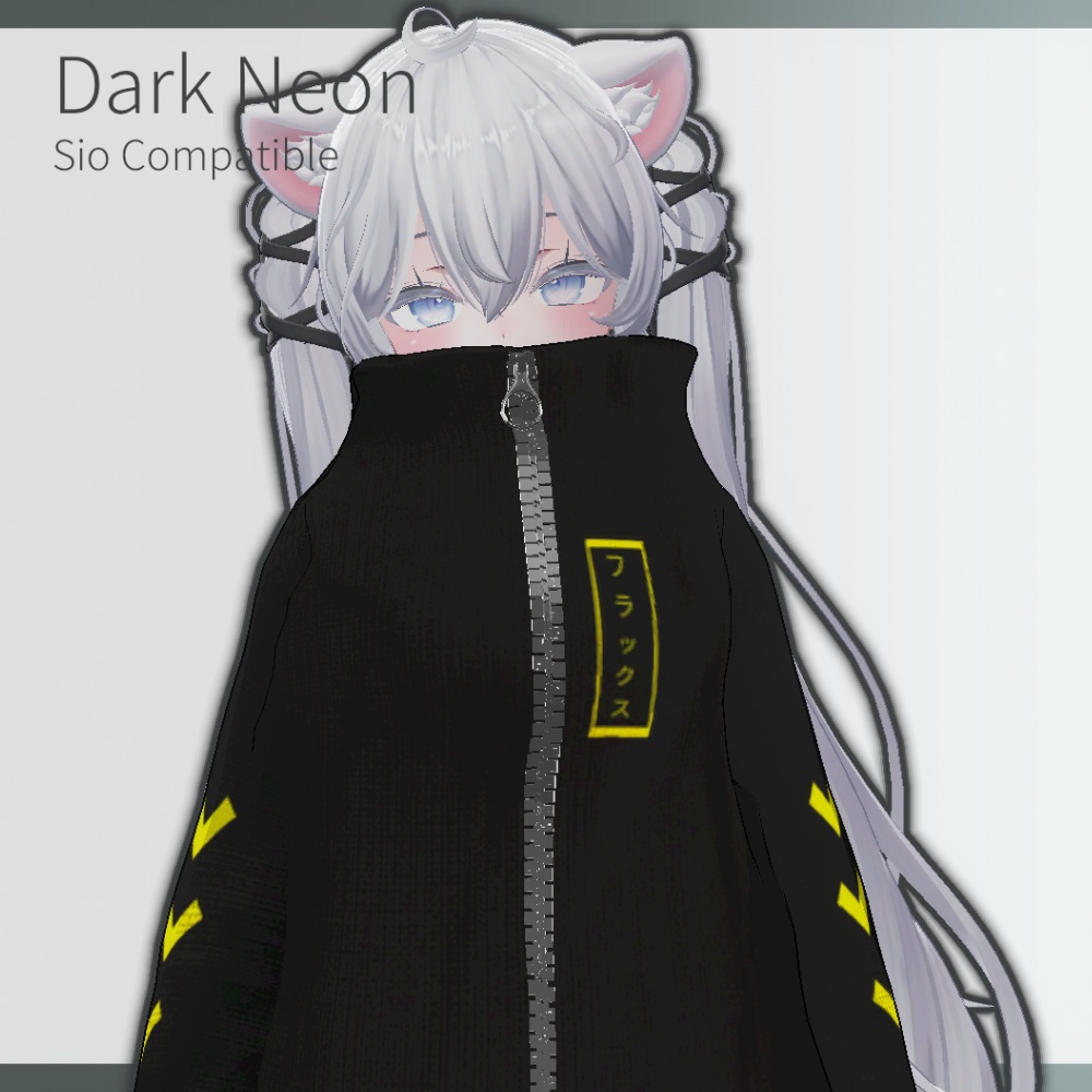 【Sio 対応】Dark Neon Outfit image