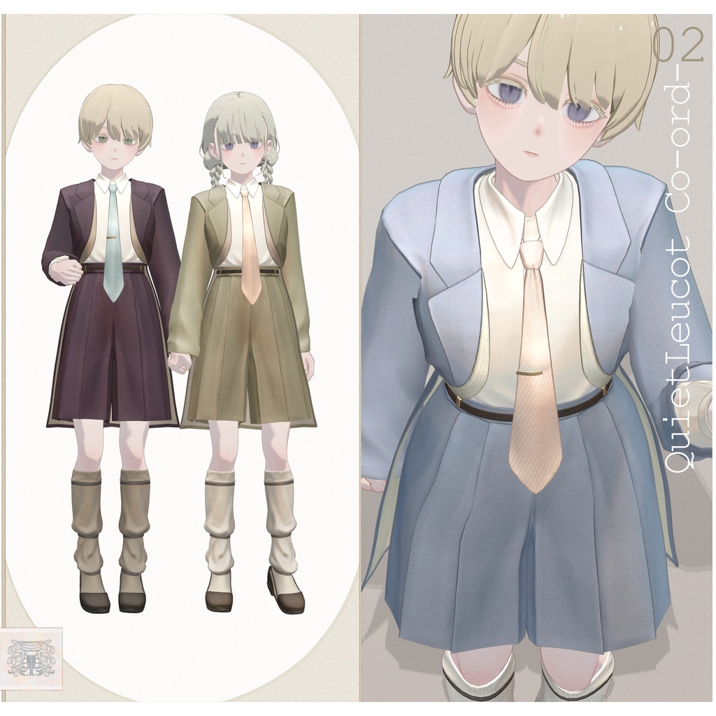 4 Avatar CompatibleQuietLeucot/Co-ord-02 image
