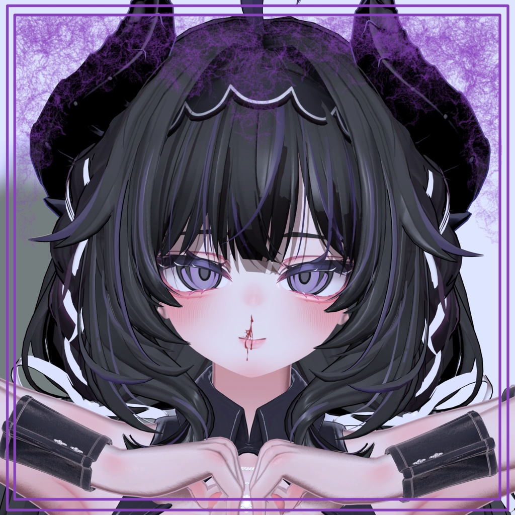 #1 🩸Menhera makeup & Body Texture🩸[AIRI] image
