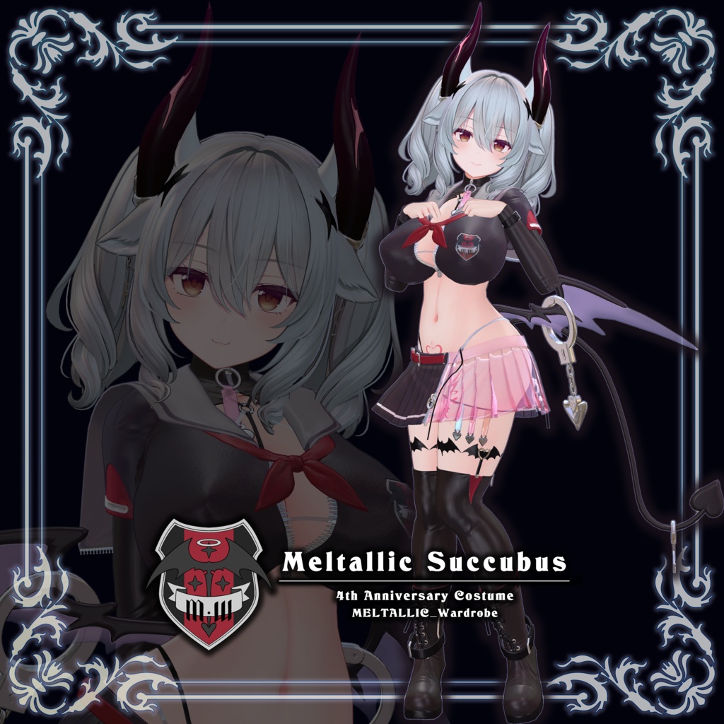 ［ミルティナ・マヌカ・愛莉・しなの・桔梗・シフォン＆ライム対応］MELTALLIC Succubus (メルトリックサキュバス) image