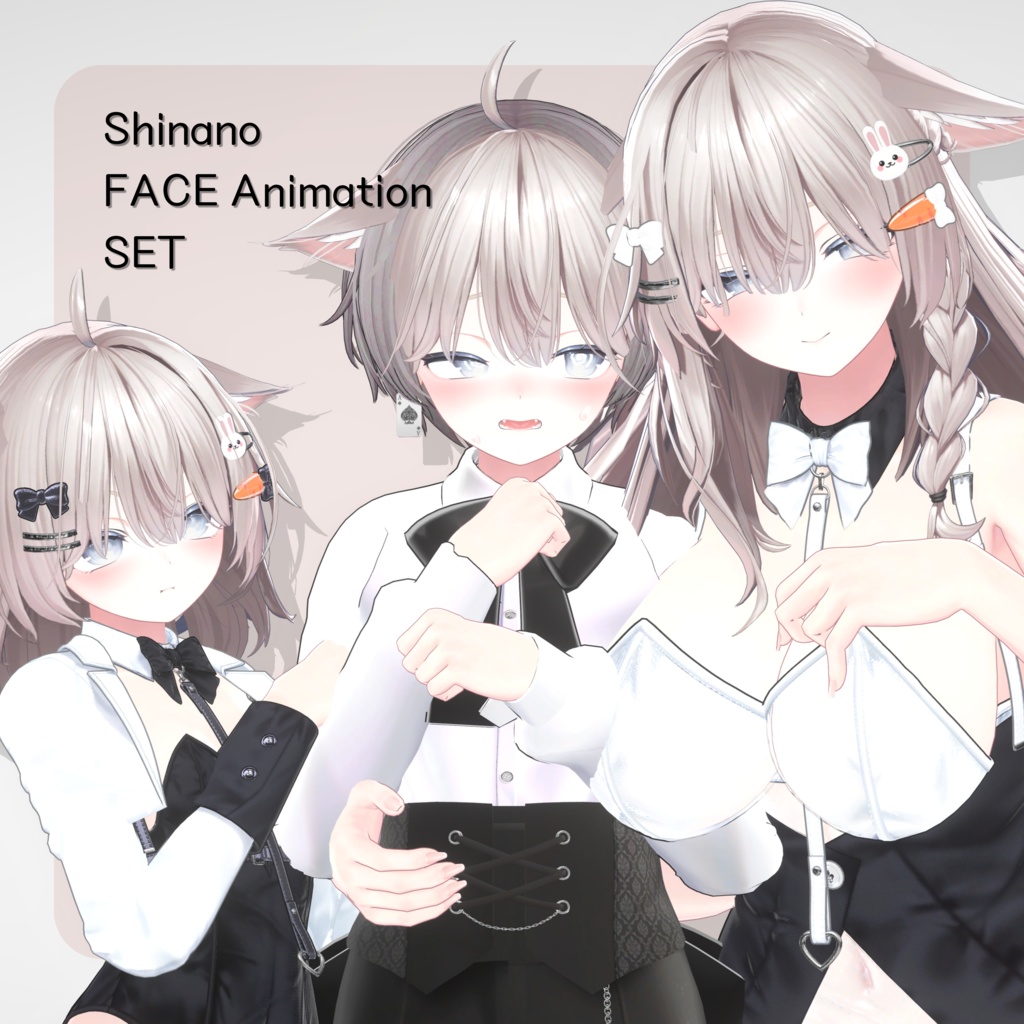  FACE Animation SET For Shinano しなの image