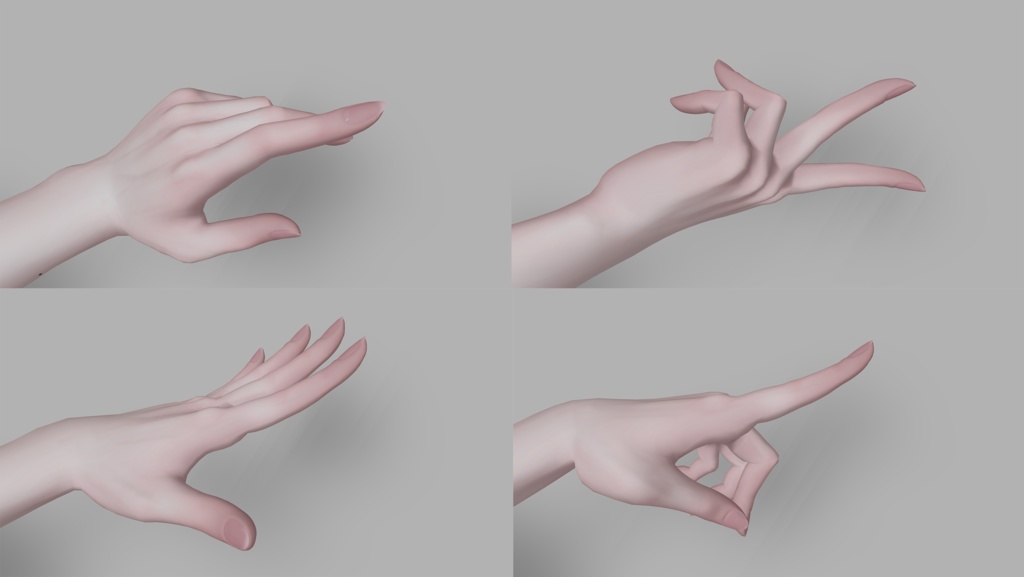 【ラシューシャ用】ハンドジェスチャー（無料） image