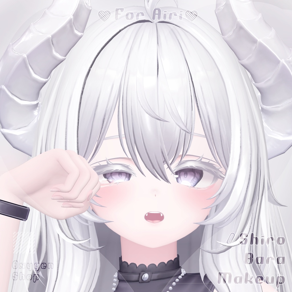 For Airi ♡ Shiro Bara Makeup image