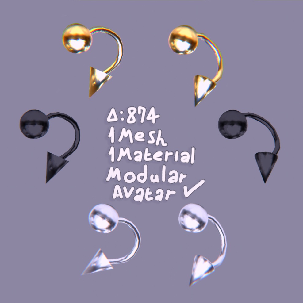 Angelbites Piercing for Shinano image