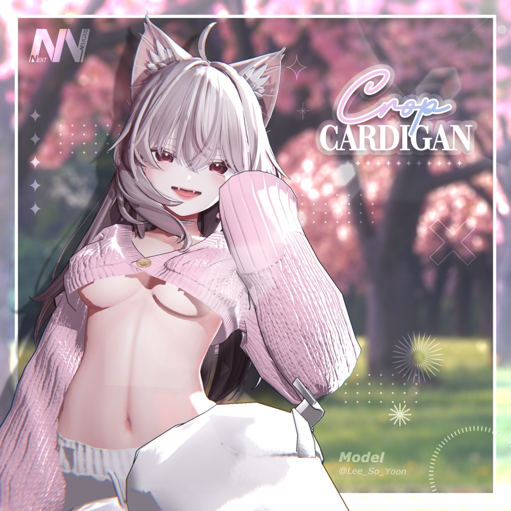 [NN SHOP] Crop Cardigan_For Shinano image