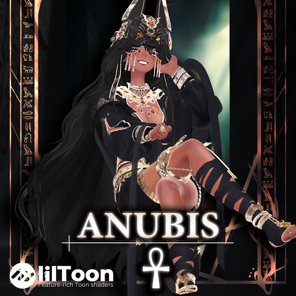 【3Dモデル】 ✨ ANUBIS (女性) ✨ image