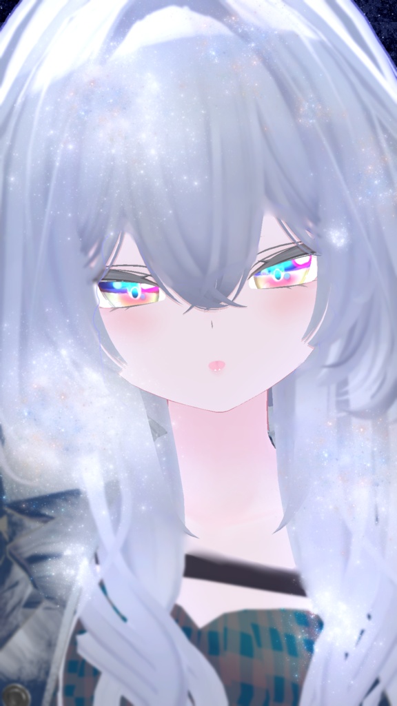 アニメ風発光Eye【「rurune」-ルルネちゃん専用】【VRChat想定】 image