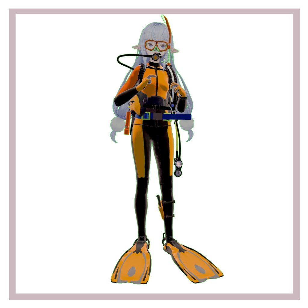 スキューバダイビングセット【YMファンメイド】Woman M image